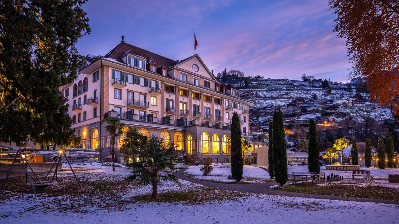 Silvester 2026 im Parkhotel Gunten