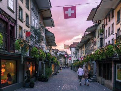 Die Obere Hauptgasse in Thun - André Meier für Schweiz Tourismus